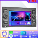 Reakosound Android-m&auml;ngija autom&auml;ngija Fordi autoraadio jaoks Android-raadio autoraadio autostereo autoraadio auto MP5 GPS-i peeglilink tahavaade BT FM 8581-7''-4+64