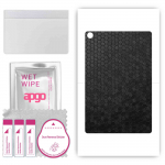 apgo skin sticker film foil vinyl for the BACK compatible with Honor Pad X8 Lite, scratch-resistant, easy to install - Black Honeycomb