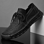 Meeste klassikalised penny loaferid vabaaja nahast kingad 39 khaki