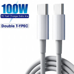 PD 100W 60W USB C-C-kaabel kiirlaadimise andmekaabel Macbook iPad iPhone Huawei Samsung Xiaomi C-t&uuml;&uuml;pi C-t&uuml;&uuml;pi andmeliinile 1M