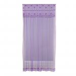 1 tk pitsist &auml;&auml;ristatud uksev&otilde;rk s&auml;&auml;sekindel pitsukse kardina uksev&otilde;rgud suvise k&auml;rbse putukaga magamistuba lilla