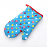 K&ouml;&ouml;k Toiduvalmistamine Mikrolaineahi Kindad Kindad Dot Pot Pad kuumakindel kaitstud sinine