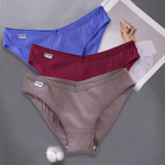 3TK Lady Cotton Alusp&uuml;ksid Naiste Alusp&uuml;ksid Alusp&uuml;ksid Naiste Alusp&uuml;ksid Aluspesu Madala v&ouml;&ouml;kohaga alusp&uuml;ksid pesu M