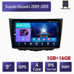 Suzuki Kizashi 2009 - 2015 Autoraadio Android GPS-navigatsiooniga Stereo QLED-multimeediam&auml;ngija CarPlay Peaseade 2+32GB 1+16GB