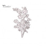 Kevadel &otilde;itsev lill DIY metallist l&otilde;ikamine, &scaron;abloon, paberkaardid, kinkekarbi kujundus h&otilde;be