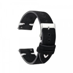 Kellarihm Ehtsast seemisnahast vintage kellarihm Kvaliteetne k&auml;sitsi valmistatud sametest kellarihm 18mm 20mm 22mm 24mm asendusrihm 18mm