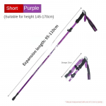 Ronimiskepp Alumiiniumisulamist kokkupandav &uuml;likerge &uuml;lil&uuml;hike teleskoopne v&auml;listingimustes k&auml;sitsi roniv jalutuskepp matkakepp