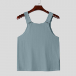 INCERUN Meeste varrukateta silmkoelised mantlid, vabaaja riietusega rihmavest 3XL