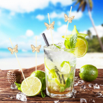 200 t&uuml;kki armsad kokteilikorgid jookide jaoks Puidust kaktusekujuline puuviljakorki kook