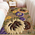 Lillede pastoraalne 3D prinditud vaip Kodukaunistused Sissep&auml;&auml;su uksematid Elutoa Vaibad Magamistoas Vaibad Laste vaip Vannimatt 120*200cm