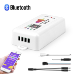 DC5V -24V Bluetooth Smart Switch RGBICled Light Controller t&ouml;&ouml;tab intelligentse LED-ribaga WS2812B, SK6812, SK9822