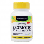 Healthy Origins Natural Probiotic Lactobacillus 30 billion CFU V-Cap, 60 tablets, 1 unit,Korean health food