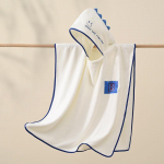 70x140 cm v&auml;ikelapse kapuutsiga beebi vannir&auml;tikud hommikumantel du&scaron;&scaron; Pehme soe m&auml;hkimistekk poistele t&uuml;drukutele lastele vasts&uuml;ndinutele sinine