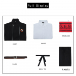 M&auml;ng P3 Makoto Yuki Cosplay Kost&uuml;&uuml;m Parukas Gekkoukani Keskkooli Vorm Tikand Must &Uuml;likond P&uuml;ksid S&auml;rk Igap&auml;evaseks Kandmiseks Kingitused XL must