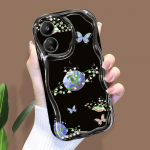 Armas koomiksimustriga kreemja tekstuuriga korpus, lainelise servaga pehme silikoonkaanega telefoni&uuml;mbris Xiaomi Redmi jaoks Xiaomi Poco M3 Pro 5G valge