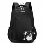 Seljakott, suure mahutavusega l&uuml;lisamba kaitse - kulumiskindel p&otilde;hikooli&otilde;pilase kahe &otilde;laga koolikott igap&auml;evaseks vaba aja t&uuml;drukute seljakott must