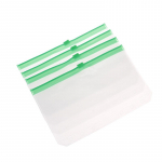 4 tk A6 6 auguga k&ouml;itetaskud veekindlad PVC &uuml;mbrikud t&otilde;mblukuga k&ouml;itekotid punane