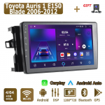 Android Carplay autoraadio Toyota Auris 1 E150 Blade 2006-2012 multimeediumipleieri peakomplekti stereo GPS-navigatsioon BT WIFI 4+64GB 4+64GB