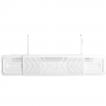 Konditsioneer tuulekaitse D-t&uuml;&uuml;pi kolm-&uuml;hes otsepuhumisvastane tuulekaitse Venitav k&uuml;lmakaitse One Size valge