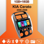 Android Carplay autoraadio KIA Cerato 2006-2008 multimeediumipleieri peakomplekti stereo GPS-navigatsioon BT WIFI 2+32GB 1+16GB