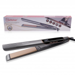 Hatteker Keraamiline Flat Iron Professionaalne juuksesirgendaja siledaks viimistluseks, kiire soojenemine, analoog sisse/v&auml;lja l&uuml;liti kuld