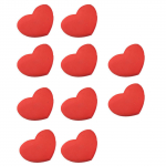 10 tk tennise reketi summuteid, s&uuml;damekujulisi silikoonist tennise n&ouml;&ouml;ri summuteid, tennise squashi amortisaatoreid, lihtsalt kasutatavaid roosa