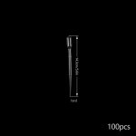 100 tk 1/2/3/5/10 ml laboripipetiga plastikust &uuml;hekordselt kasutatav gradueeritud mahuti, vedelikutilguti, k&otilde;rs 1ml-100Pcs