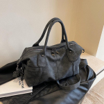 Retrodisain PU kunstnahast &otilde;lakotid naistele Korea mood Suure mahutavusega kaenlaalune kott Naiste crossbody-kott kandekott k&auml;ekotid One Size must