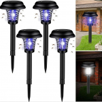 P&auml;ikese-s&auml;&auml;setapja koos 2 valgusrežiimiga v&auml;litingimustes veekindla Led Light Bug Zapper s&auml;&auml;sel&otilde;ksu lambid aiamuru telkimiseks 2pcs