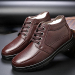 Moodsad meeste talvised lumesaapad Veekindlad Ehtsa Nahaga Tennised Soojad Libisemiskindlad Jalan&otilde;ud Mustad Chelsea Saapad Meeste Pahkluusa Saapad 48