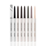 Clio Sharp So Simple Waterproof Pencil Liner, No. 01 Black, 2 pcs. white