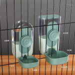 2 TK Veepudel Toidun&otilde;u 27oz Automaatne Lemmikloomas&ouml;&ouml;tja Puur Rippuv Kauss Dispenser Kutsikatele Kassidele K&uuml;&uuml;likutele Lindudele Lemmiklooma S&ouml;&ouml;tmise Toode