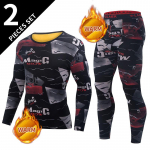 Meeste s&uuml;gis- ja talvine termopesu suur polsterdatud ja paksendatud s&uuml;gisriided ja p&uuml;ksid sobivad talvise k&uuml;lma puuvillase kampsuniga XXL