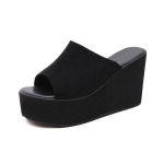 Moodsad suvised naiste kiilud sandaalid, platvorm k&otilde;rged kontsad, moodsad vabajalan&otilde;ud naiste vabaajajalatsid 35