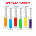 3/6 tk lille tualettgeeli tempel tualettruumi desodoreeriv puhastusgeel &otilde;huv&auml;rskendaja aroomiteraapia desodoreeriv puhastamine ja l&otilde;hna eemaldamine 3pcs-random