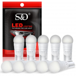 10 tk Keraamiline T10 W5W LED Pirn 194 168 LED Canbus 2SMD 2835 Auto Sisevalgustid Kiil K&uuml;lgmine gabariidituli Gabariidituli Autolamp 12V Valge