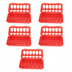 5 tk &uuml;mberp&ouml;&ouml;ratav tuvis&ouml;&ouml;tja lekkevastane s&ouml;&ouml;daalus j&auml;&auml;tmeteta ja segaduseta V&auml;ike aukudega kodulindude s&ouml;&ouml;tja