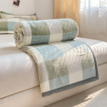 Eriti pehme flanellist tekk Paksendatud nap konditsioneeri tekk 180x200cm