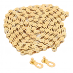 VG Sports 8-k&auml;iguline k&otilde;rgtugevast terasest maastikujalgratas, kerge 116 l&uuml;liga pool&otilde;&otilde;nes kett