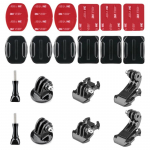 60-&uuml;hes m&auml;rulikaamera tarvikute komplekt GoPro Hero jaoks 12 11 10 9 8 7 6 5 4 Insta360 X2 X3 DJI Osmo Action 1 2 3 4 m&auml;rulikaamerad