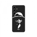 Coque Samsung Galaxy S25 Plus Monkey D. Luffy black and white Maniacase