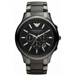 Emporio Armani AR1451 Renato Ceramica meeste k&auml;ekell must
