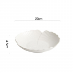 Keraamiline salatitaldrik Lillekujuline &uuml;hev&auml;rviline lauan&otilde;ud Supikausid Supikauss Hotel Restoran Suupistete magustoidukandik K&ouml;&ouml;giviljavaagen