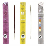 Kit d'Encens ayurv&eacute;dique - Joie, Harmonie, D&eacute;couverte