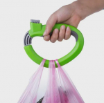 Ergonoomiline t&ouml;&ouml;j&otilde;us&auml;&auml;stlik k&auml;epide eriti suure avaga h&otilde;lpsaks ostmiseks ja k&ouml;&ouml;giviljade t&otilde;stmiseks OPP Bag lilla