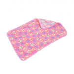 Lemmikloomatarbed tekk Pehme soe korallifliis koera jalaj&auml;ljed kassi koera madrats tekk magamiskoera kennelmatt XS-20*20cm valge