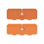 Silikoonist k&ouml;&ouml;gisegisti matt kraanikausile K&auml;snaga &auml;ravoolurestile Kokkupandav valamumatt Segisti Pritsmep&uuml;&uuml;dja ​​Vannitoa t&ouml;&ouml;pinna kaitsematt hall v&auml;rv