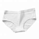 Naiste puuvillane aluspesu keskmise v&ouml;&ouml;kohaga venivad bikiinid naistele &otilde;mblusteta t&auml;ieliku katvusega p&uuml;ksikud hingavad alusp&uuml;ksid M must