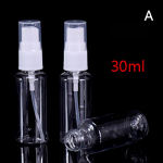 30/50/100 ml l&auml;bipaistev t&uuml;hi pihustuspudel reisi l&auml;bipaistev plastist parf&uuml;&uuml;mi pihusti 30ml