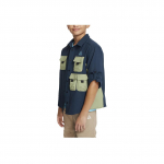 Nike ACG Devastation Trail Jakk UV-kaitsega Kuiv Mugav Lastejakk Tumesinine Oliiviroheline Must FN9220-478 M